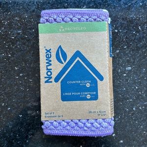 Brand new set of 3 Norwex Counter Cloths